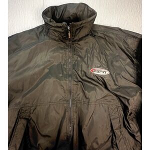 Swingster ESPN Traveler Windbreaker Zip Jacket w/hood Men's Size: XL VINTAGE